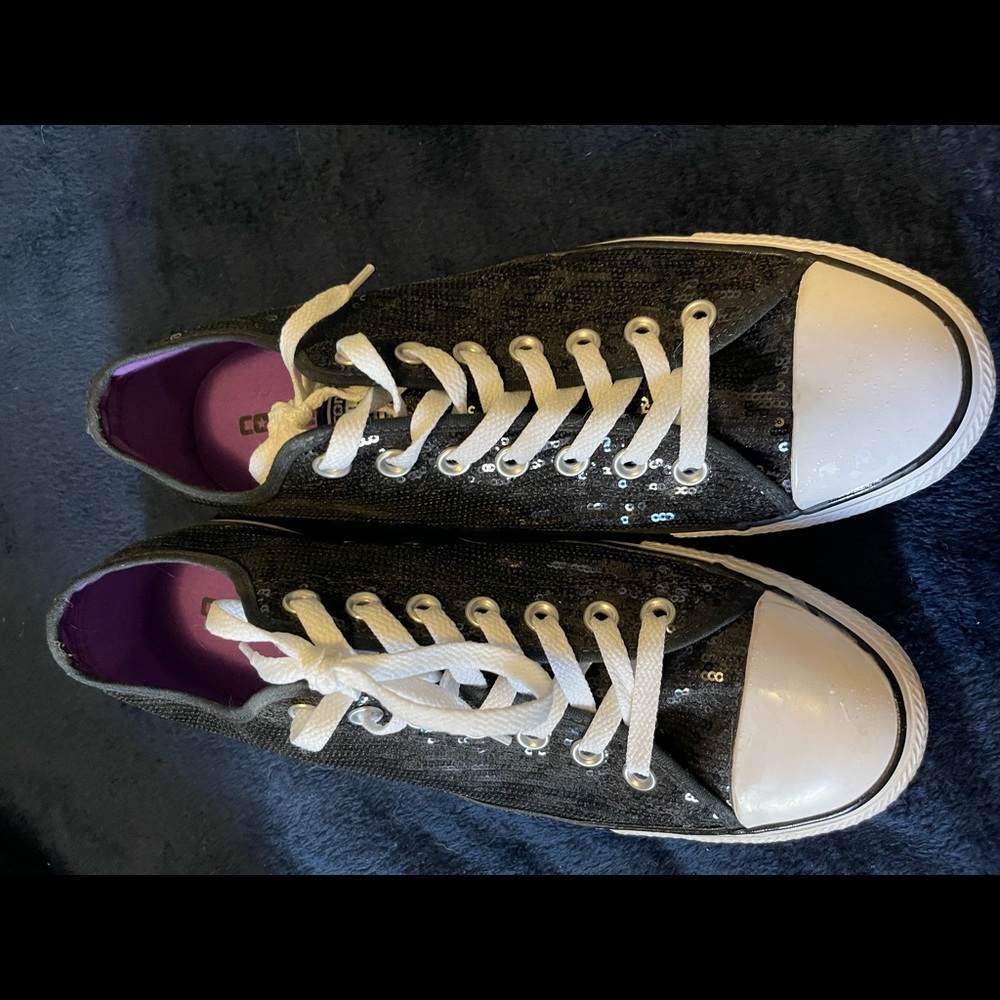 **Rare Sequin Converse All Star Chuck Taylor Low**